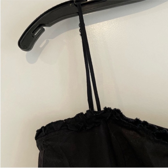 Betsey Johnson Cotton Mini Dress w/Lace Ruffle Details Size 6 Like New! - Picture 6 of 9